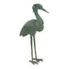 ACHLA DESIGNS Stately Great Blue Heron, 31.5 in. Tall Blue-Grey Verdi ...