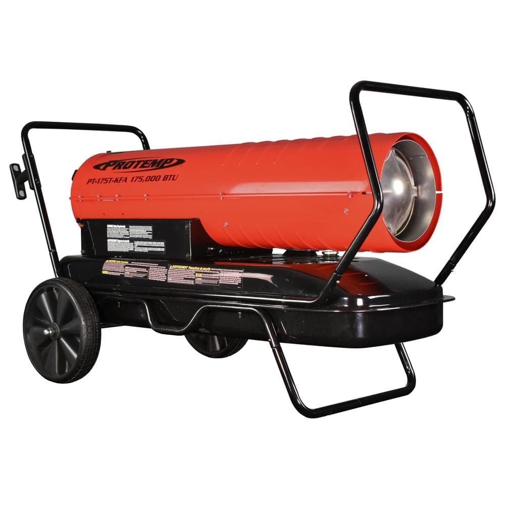 ProTemp 175,000 BTU Forced Air Kerosene/Diesel Space Heater with ...