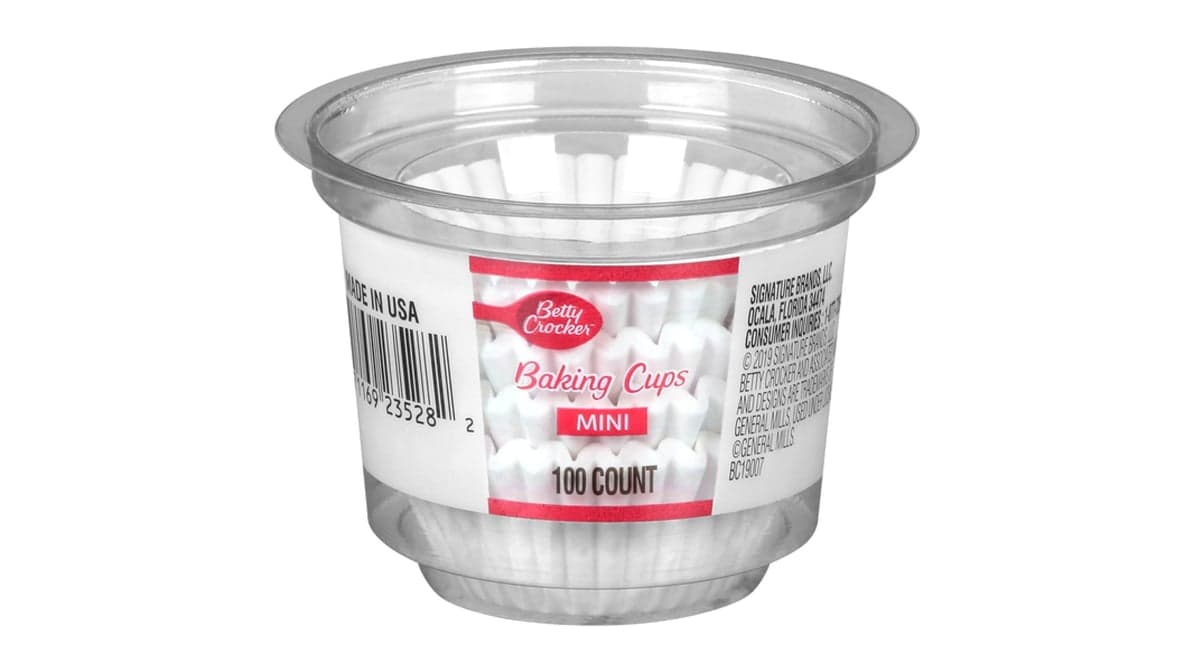 Betty Crocker Baking Cups Mini (100 ct) | Delivery Near Me - Doordash