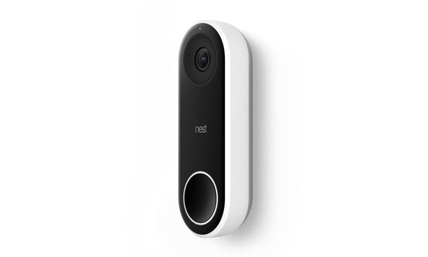 Google Nest Hello Smart Video Doorbell Hardwired 1080p HD Wi-Fi | Groupon