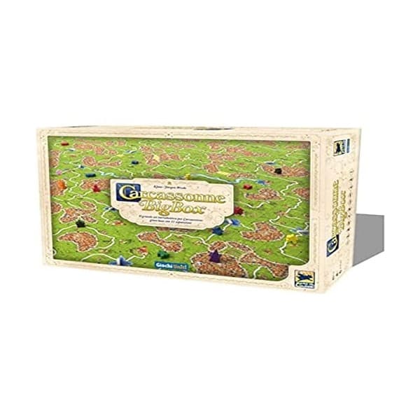 Giochi Uniti - Carcassonne Big Box 2022, Carcassonne, Jeu de sociét...