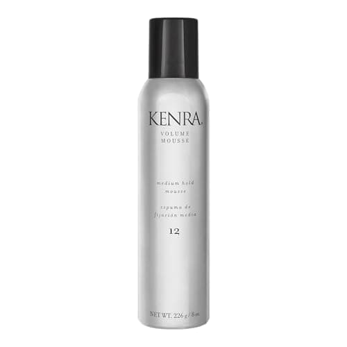 Kenra Medium Hold Volume Mousse #12 8 oz Lightweight Hair Styling ...