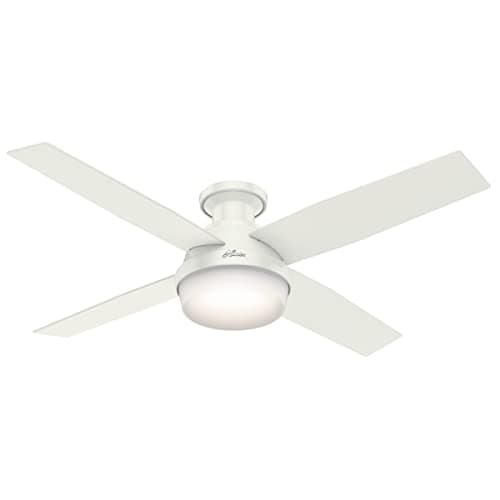Ventilador de techo Hunter Dempsey de 52 pulgadas con luz LED