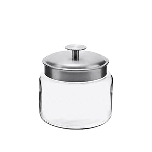 Anchor Hocking Montana Glass Canisters with Acacia Lids – Danielle ...