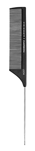 Cricket Carbon C20 Fine Tooth Rattail Comb