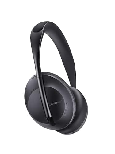 Bose Noise Cancelling Headphones 700, Bluetooth, Over-Ear Wireless Headphones with Built-in Microphone for Clear Calls & Alexa Voice Control, Black