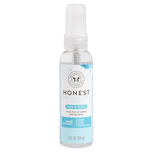 Amazon.com: The Honest Company Plant-Based Hand Sanitizer Spray ...