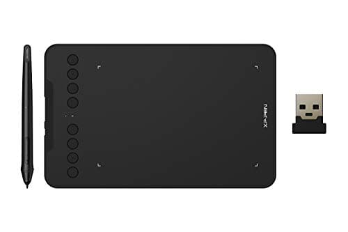XPPen Graphics Drawing Tablet - 7x4 inch Deco Mini 7 Digital Drawing Pad with 16384 Levels Pen Pressure Battery-Free Stylus and 8 Shortcut Keys for Remote Working, Teaching Online Classes, Signature