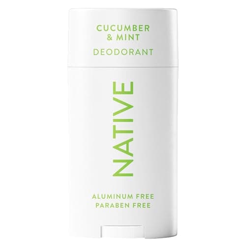 Native Deodorant Natural Deodorant for Women and Men, Aluminum Free with Baking Soda, Probiotics, Coconut Oil and Shea Butter Eucalyptus & Mint