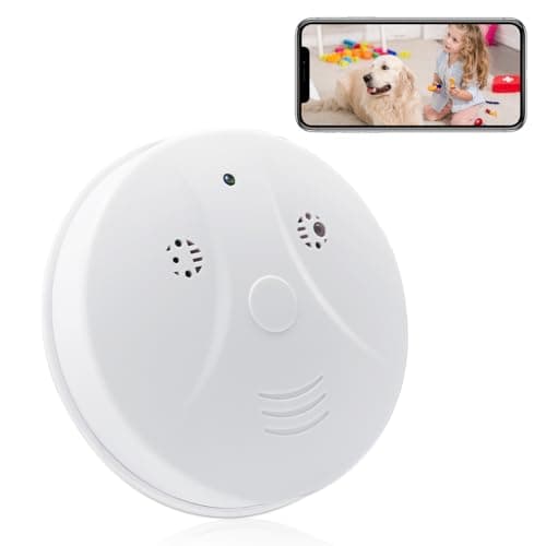 Amazon.com : Obdeprlone Hidden Camera Smoke Detector WiFi Spy Camera ...