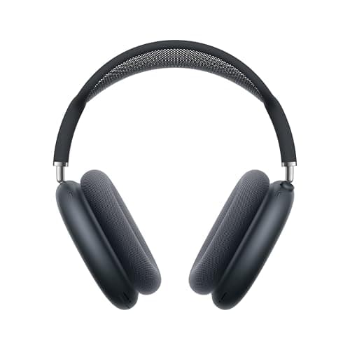 Apple AirPods Max Wireless Over-Ear Headphones, Pro-Level Active Noise Cancellation, Transparency Mode, Personalized Spatial Audio, USB-C Charging, Bluetooth Headphones for iPhone – Midnight