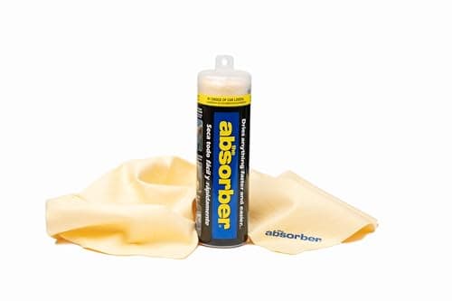 The Absorber 51149 Synthetic Drying Chamois, 27" x 17", Yellow