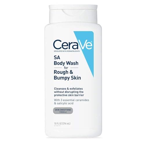 CeraVe SA gel douche pour peau rugueuse et granuleuse