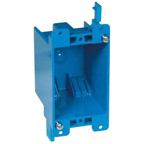 Carlon® B114R-UPC Old Work Outlet Box, PVC, 14 cu-in Capacity, 1 Gang | SMC