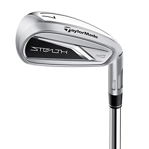 TaylorMade Stealth HD Irons, 5-PW, AW, Graphite, Right Hand, Regular Flex