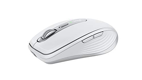 Logitech MX Anywhere 3S Compact Wireless Mouse, Fast Scrolling, 8K DPI Any-Surface Tracking, Quiet Clicks, Programmable Buttons, USB C, Bluetooth, Windows PC, Linux, Chrome, Mac - Graphite