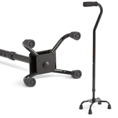 Medline Adjustable Quad Cane
