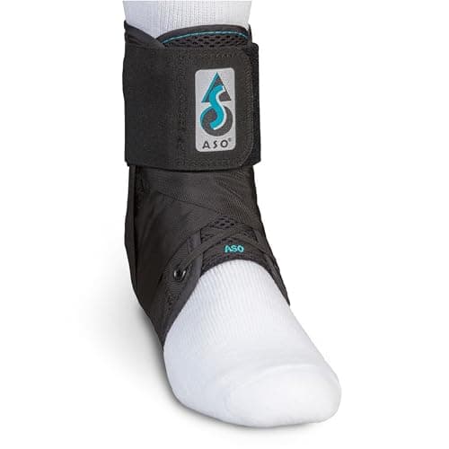 Med Spec ASO Ankle Stabilizer Medium Black - Best Support for Active ...