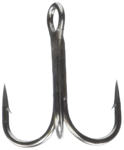Eagle Claw 374 Nickel Treble Hook