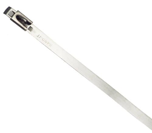 Band-It Stainless Steel Cable Ties - Band-It Ball Lok Ties