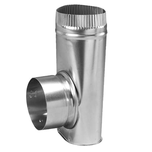 X 6" X 6" Duct Wye Branch HV Ductwork Duct Fittings - Galvanized Duct ...