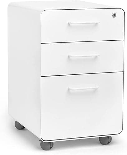 Poppin Stow 3-Drawer File Cabinet