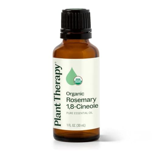Plant Therapy Rosemary Essential Oil | 100% Pure, Undiluted, Natural Aromatherapy, Therapeutic Grade | 30 mL (1 oz)