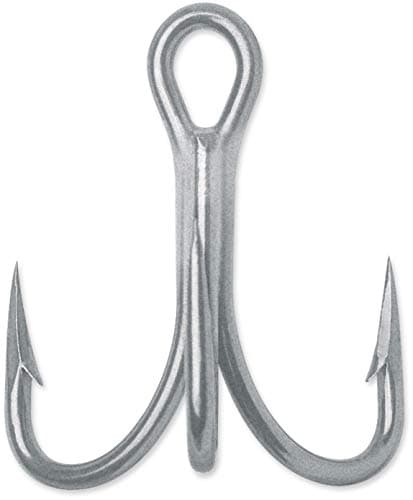 VMC 9626 4X Treble Black Nickel, 3,0 Hooks - Walmart.com