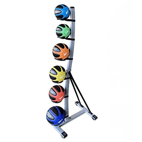 Cap Barbell Medicine & Exercise Ball - Durable Rubber & Consistent Weight Distribution; Comfort Textured Grip for Strength, Balance & Core Training, 42LB Set Dual Textured, Multiple Choice Available