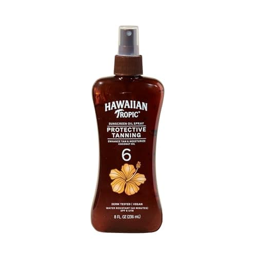 Hawaiian Tropic Moisturizing Dark Tanning Oil SPF 4 with Aloe & Vitamin ...