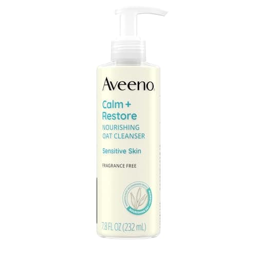 Visit the Aveeno Store Aveeno Calm and Restore Nourishing Oat Cleanser - 7.8 fl oz