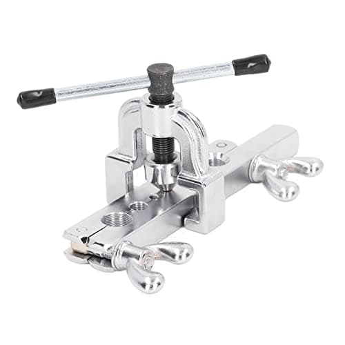 CT 195A Imperial Flaring Tool Reliable Steel Flaring Tool for Standard Fittings, for Copper and Aluminum Pipes Reaming