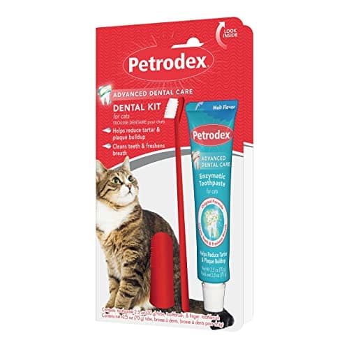 Amazon.com : Petrodex Finger Toothbrush for Cats and Dogs, 5 count ...