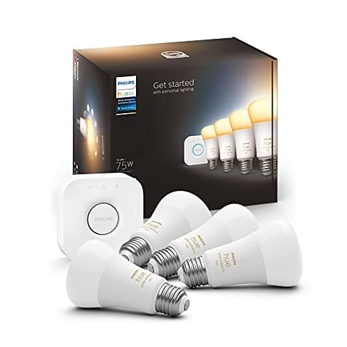 Philips Hue Smart LED Lightstrip Plus with Bluetooth (2 m) & Hue Bridge ...