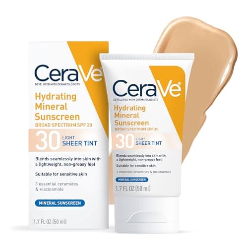 CeraVe Hydrating Mineral Sunscreen SPF 30 Sheer Tint