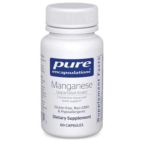 Pure Encapsulations Manganese (Aspartate/Citrate)
