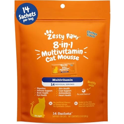 Zesty Paws Core Elements 8-in-1 Multivitamin for Cats