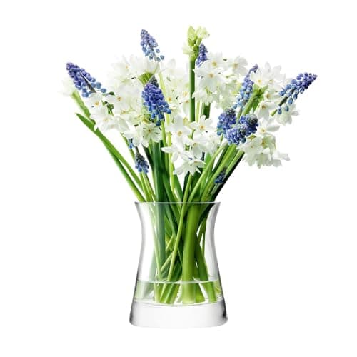 LSA International Flower Colour Bud Vase 14 cm, Olive, Green, H14cm by ...