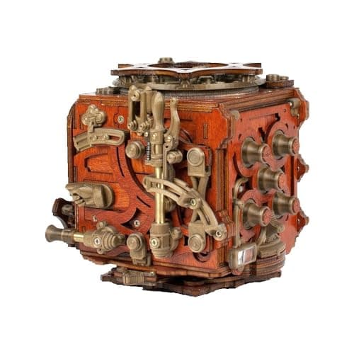 NKD Puzzle - Mechanical 3D Puzzle for Adults - Brain Teaser - Puzzle Box - Mecanigma - Medium Level - 541 Pieces
