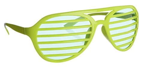 BOZILY 20pcs Neon Shutter Shades Sunglasses,5 Differents Color Disco ...