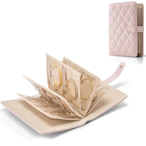 Amazon.com: Vlando Small Jewelry Case Travel Accessory Storage Box ...