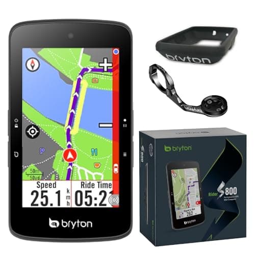 Bryton Rider S810 3.5 Inch Color Touchscreen GPS Bike/Cycling Computer, 50H Battery Life, Offline Maps & Navigation, Advanced Climb Challenge 2.0, Live Tracking