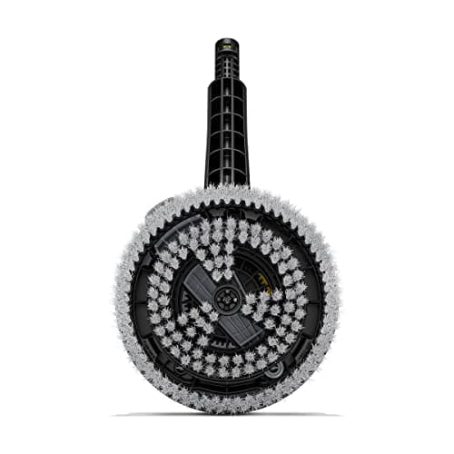 Kärcher Rotating Washing Brush WB 130 with Universal Brush Attachment Accessory for Kärcher K 2-K 7 Pressure Washer, Replaceable Brush Attachment, Application: Windows, Garden Furniture, Vehicles