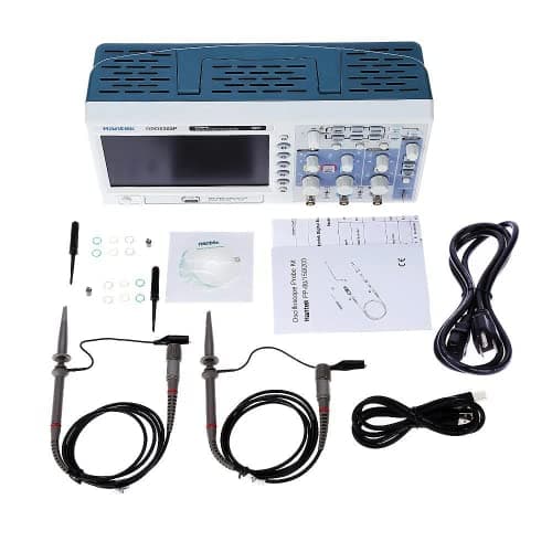 Hantek DSO5072P Digital Oscilloscope, 70 MHz Bandwidth, 1 GSa/s, 7.0" Display