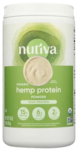 Nutiva Organic Hemp Protein 15 G, 16-Ounce Container