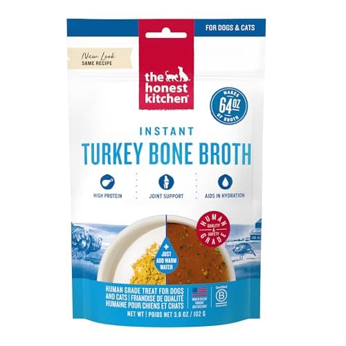 The Honest Kitchen Daily Boosters Instant Bone Broth with Turmeric