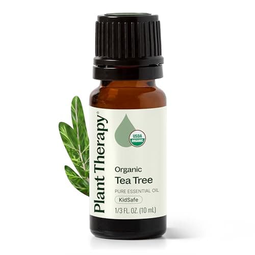 Plant Therapy Tea Tree Essential Oil | 100% Pure, Undiluted, Natural Aromatherapy, Therapeutic Grade | 30 milliliter (1 ounce)