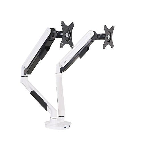 Amazon.com: Loctek Monitor Mount Heavy Duty Gas Spring Swing ...