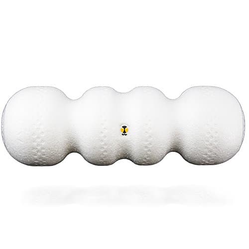 Rollga LITE - The Better Foam Roller for Back Pain, Flexibility, Muscle Recovery, Yoga, Pilates, Deep Tissue Massage, Headache, Physical Therapy, & Exercise. Neck, Back, Legs, & Feet