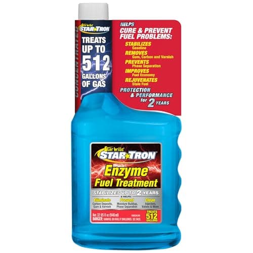 STAR BRITE Star Tron Enzyme Fuel Treatment Concentrate – Rejuvenate & Stabilize Old Gasoline, Cure Ethanol Problems, Improve MPG, Reduce Emissions